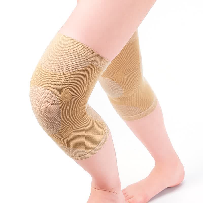 CERVIN日本原装进口磁石能量助力运动护膝保暖助力膝盖行走慢跑不膈腿 2只装 L长26cm（腿围30-50cm）