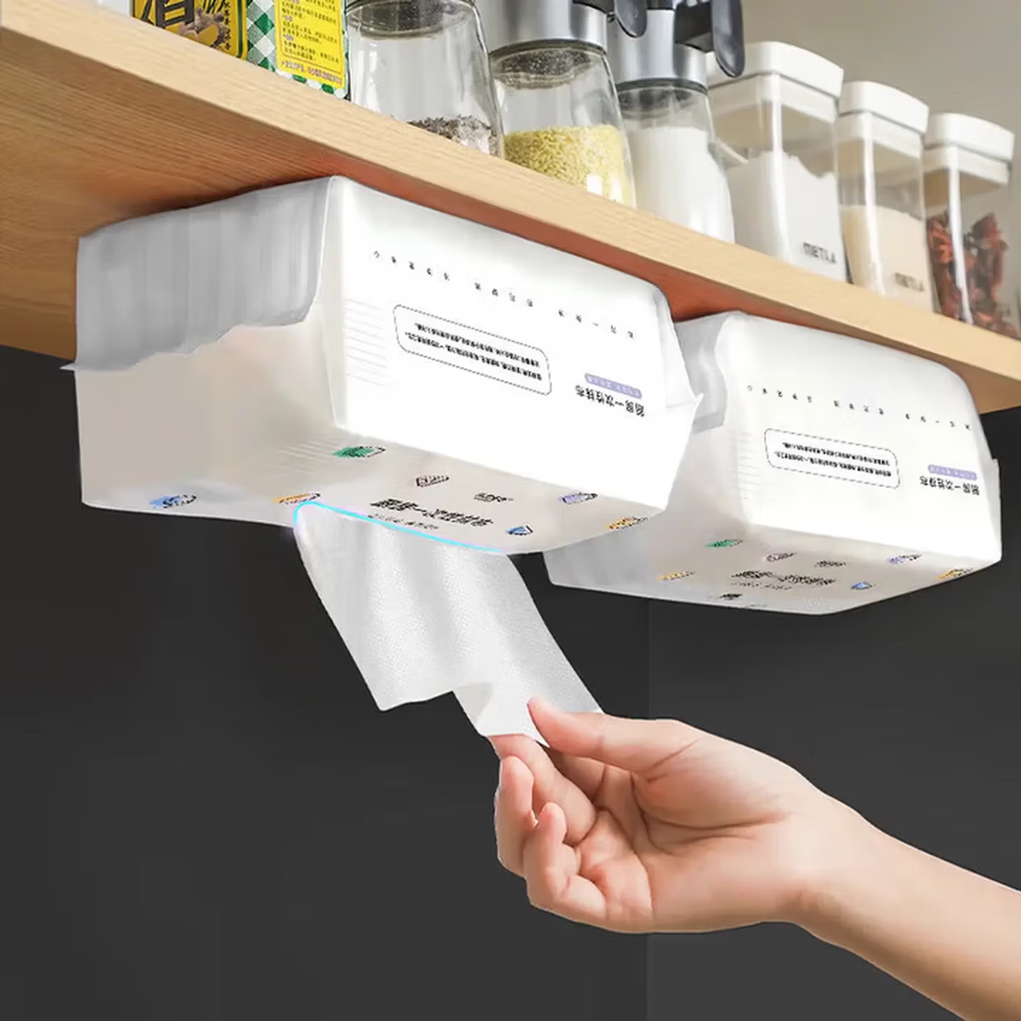 抽取式厨房一次性懒人抹布不沾油擦桌洗碗布可水洗干湿两用 三包