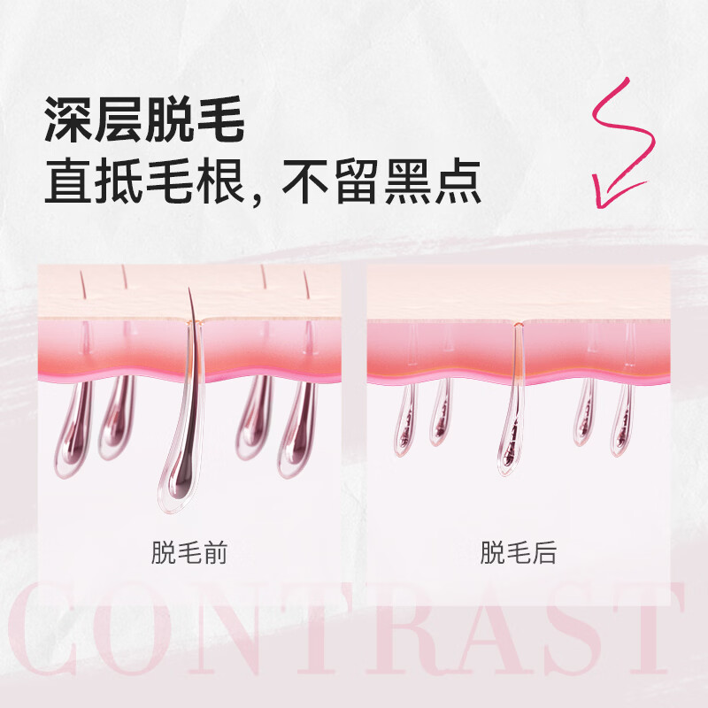 薇婷（VEET）脱毛膏 男女士学生通用腋下腋毛腿毛四肢除毛 非全身非私处不永久 【印度进口】温和脱毛膏30g