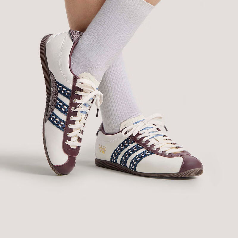 阿迪达斯（adidas）三叶草女鞋2026春季新款ANFU复古潮流百搭休闲薄底鞋轻便运动鞋 KH5903 38