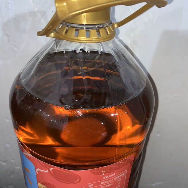 惠宜一级花生油5L精选花生物理压榨家庭大容量装健康炒菜食用油 惠宜