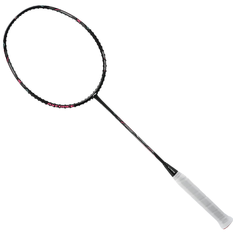 李宁（LI-NING）羽毛球拍雷霆小钢炮黑色全碳素专业进攻型单拍4U已拉线AYPT307-4