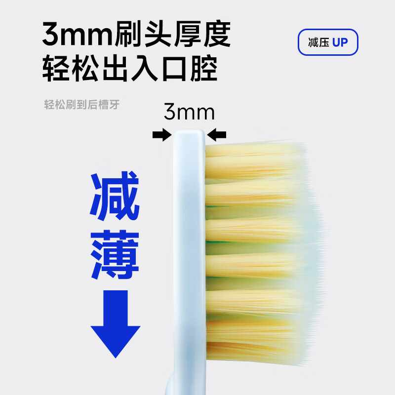 健细齿洁宽薄牙刷成人软毛加大宽头高效清洁呵护牙齿情侣装升级款 三重植毛狮王同款软毛   9037 10支 10支【尊享】
