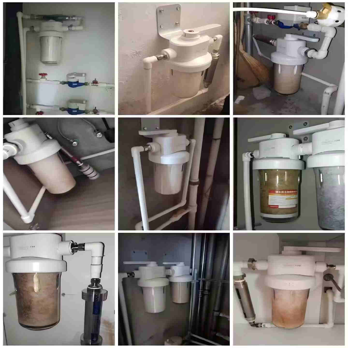 潜水艇大白瓶全屋无水压影响进水自来水前置过滤器PP棉/活性炭滤芯大流量大白瓶天池壶 W1前置净水瓶专用活性炭滤芯