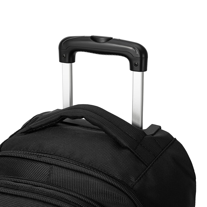 DLDELONG拉杆书包初中生大容量高中拉杆背包男女通用拉杆包爬楼梯书包防水 全新升级款双拉杆护板加固+扩展层加大容量迷彩粉2