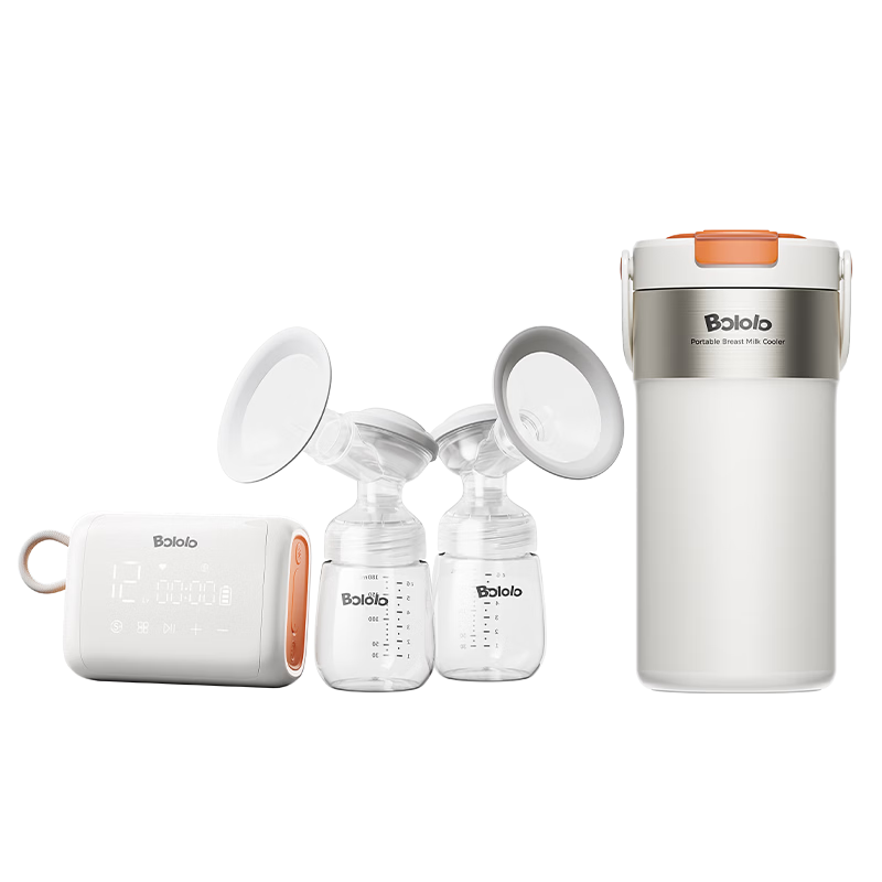 波咯咯（bololo）雙邊吸奶器電動(dòng)無痛全自動(dòng)吸乳微震通乳大吸力擠奶拔奶器 微震Z30吸奶器+母乳冷藏杯
