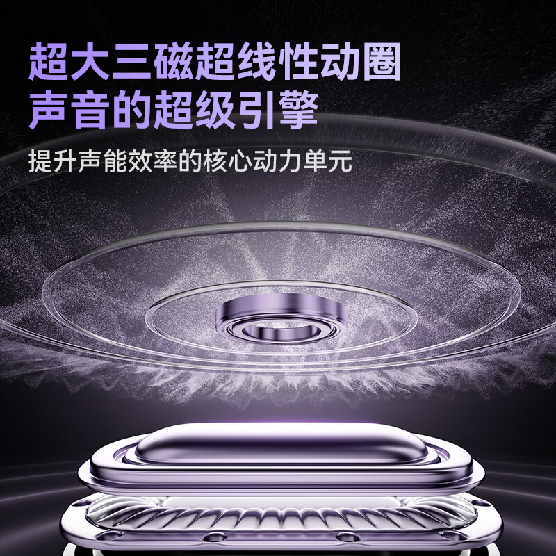 南卡新款Wing开放式耳机蓝超长续航牙智能AI翻译耳机不入耳无线挂耳式运动跑步骑行通话降噪多款黑金色 南卡Wing-暮霭黑