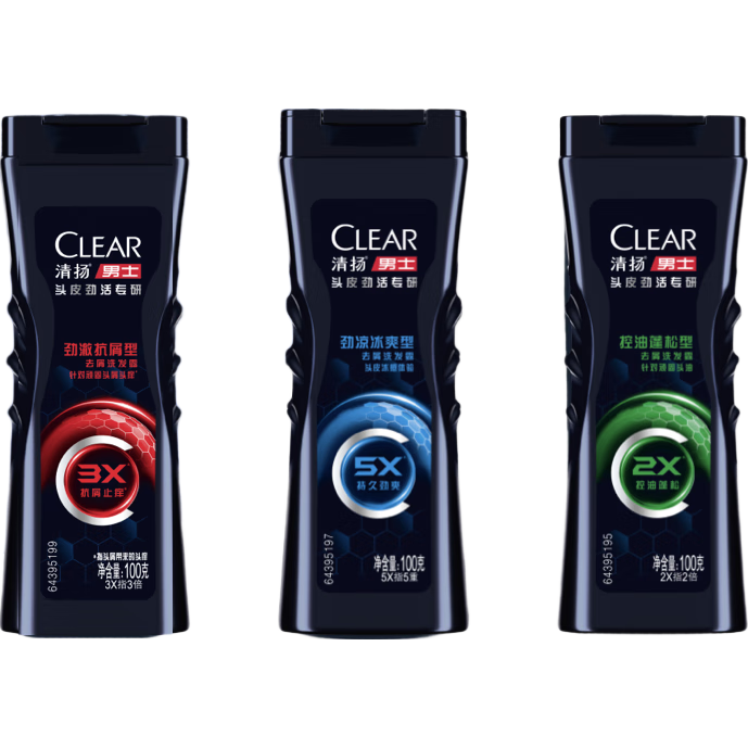 CLEAR/���� 5��������ˬ ϴ��ˮ С�� 100g 5.9Ԫ