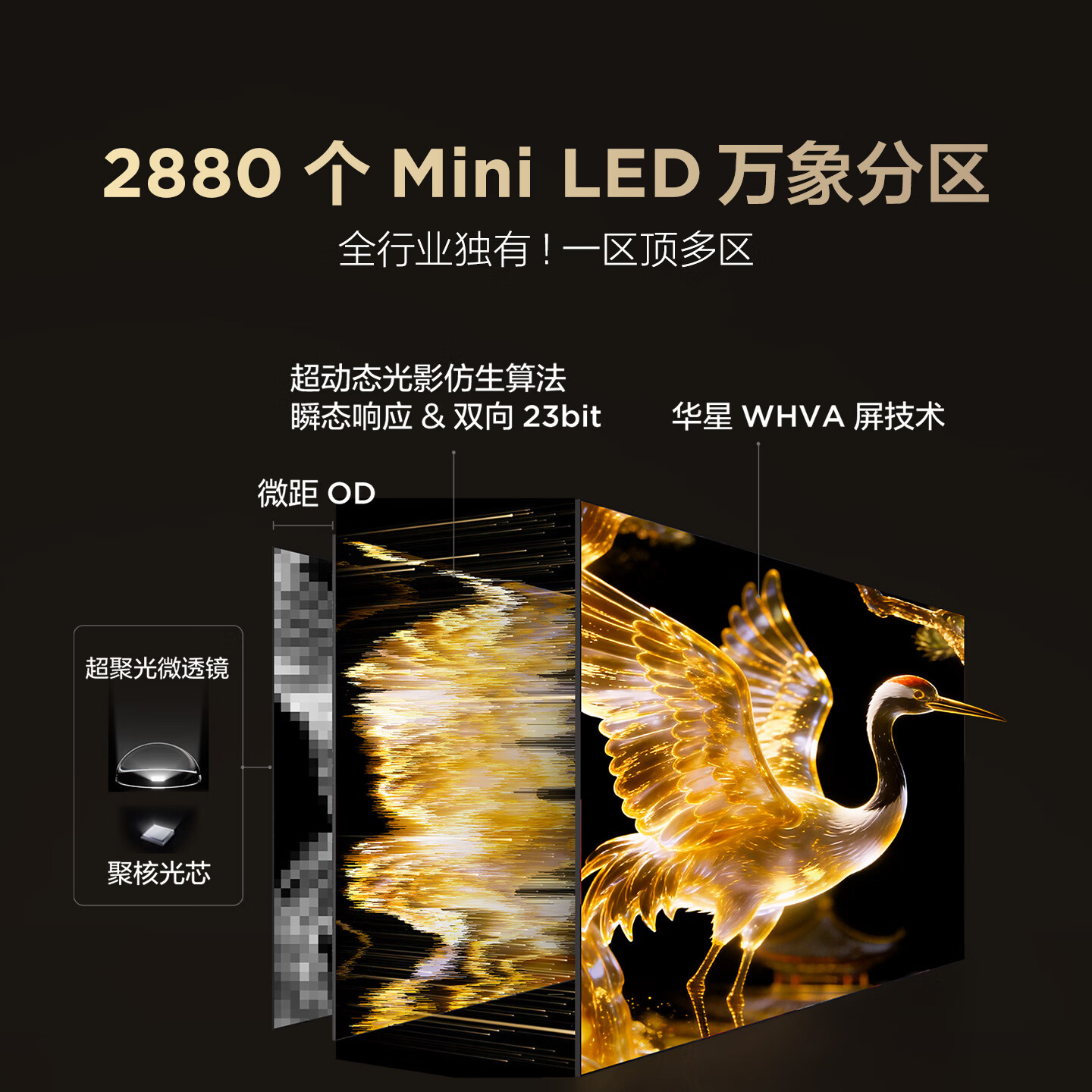 FFALCON雷鸟电视【固定挂架送装一体】85鹤7 PRO26款 蝶翼华曜屏QD-Mini LED超薄平板电视85R79A Pro
