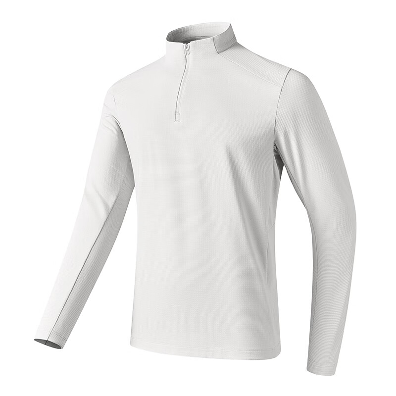 凡客诚品（VANCL）凡客长袖T恤男士2026新款潮流休闲 浅银灰 M