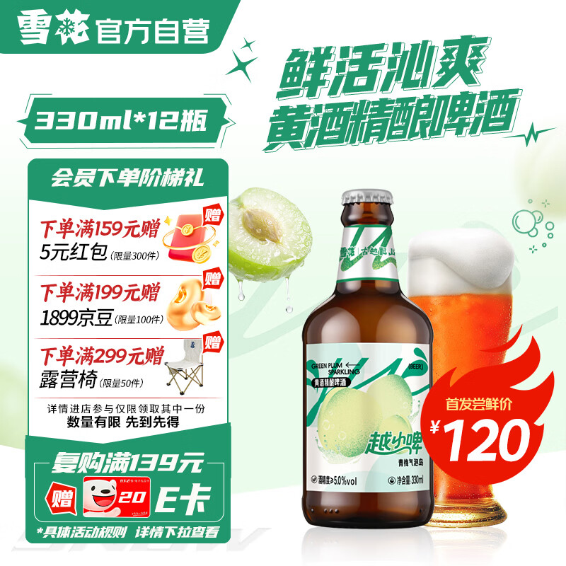 ѩ��ơ��ԽСơ��÷���ݵ�ơ��13.3��330ml*12ƿ ������Ʒ 63.1Ԫ