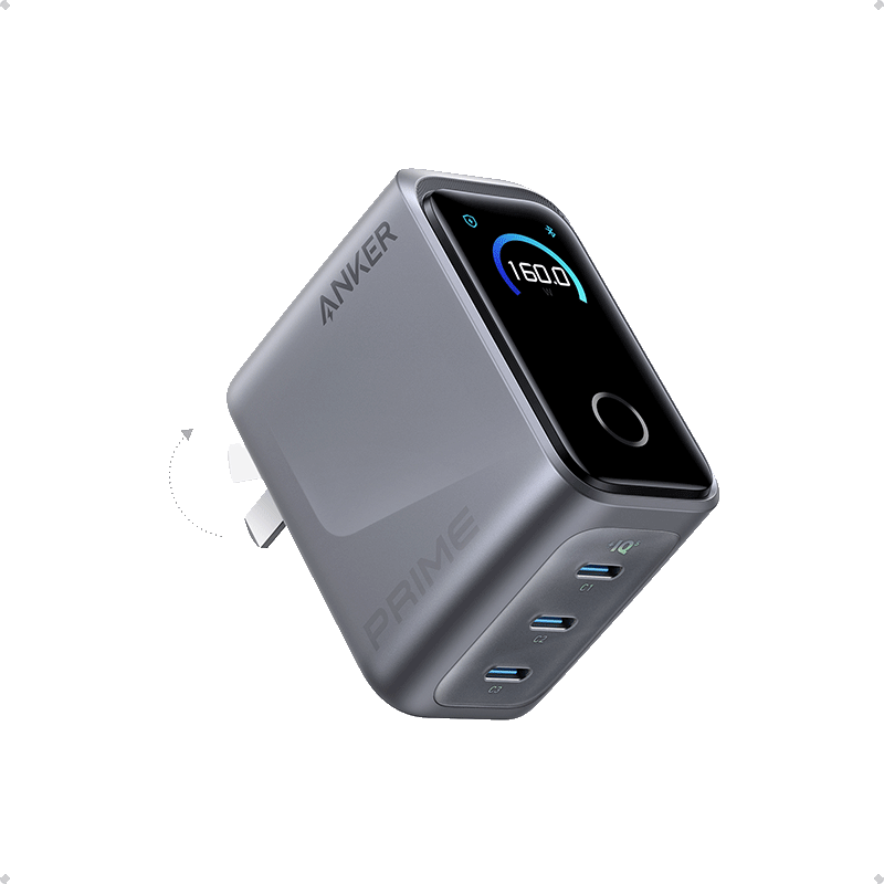 ANKER���� Prime���Գ�Pro 160W Type-C�����ؿ�� 140W����ƻ��iPhone���ǻ�Ϊ�ʼǱ� 629Ԫ