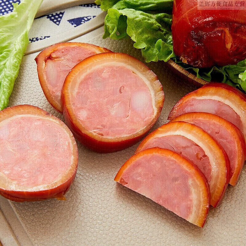 哈尔香 熏肘猪肘花 卤味熟 休闲食品 香熏肘下酒菜 酱香熏肘300g*2袋
