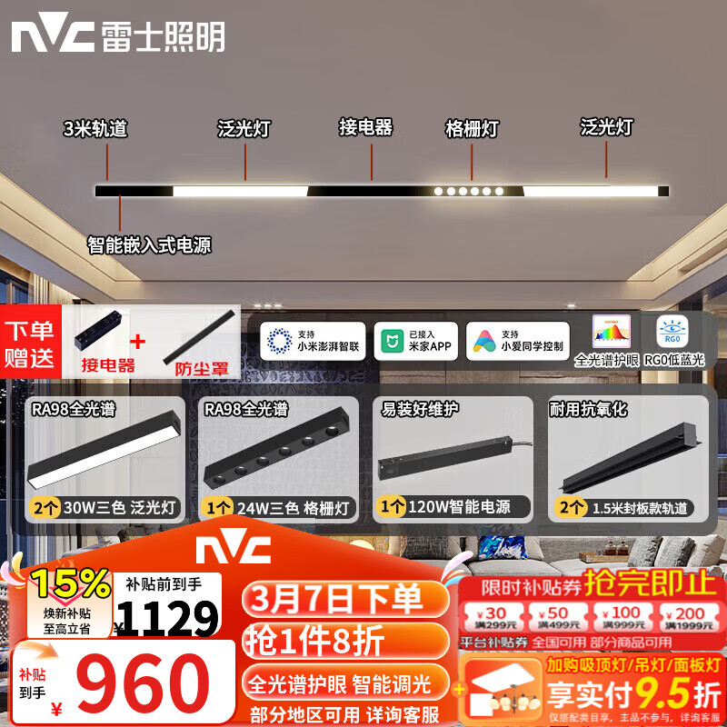 ��ʿ��NVC�����ܻ���ȫ���״��������LEDǶ��ʽ�����Ʒ�Χ�������������ҵ� ��Ra98ȫ��������-����3��3�ơ�