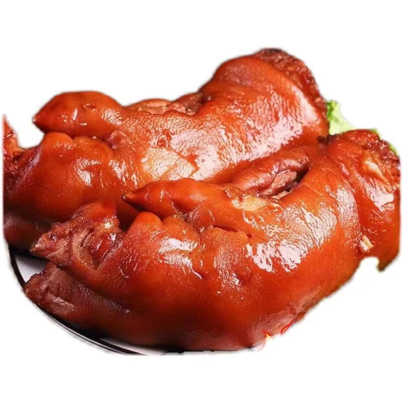 正宗五香卤味猪蹄酱香带筋猪脚猪爪猪耳肉熟食开袋即食小吃下酒菜 酱卤猪蹄500*1袋