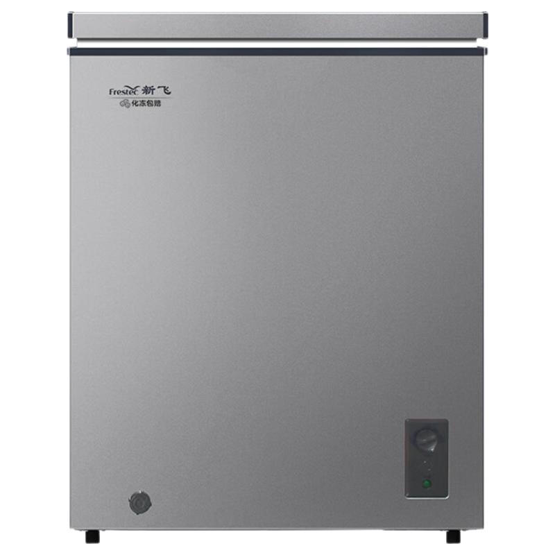 新飞142L单温家用冷柜深冷-36°C全空间减霜一级冷藏冷冻两用卧式冰柜节能冰箱BC/BD-142KPDJ 国家补贴