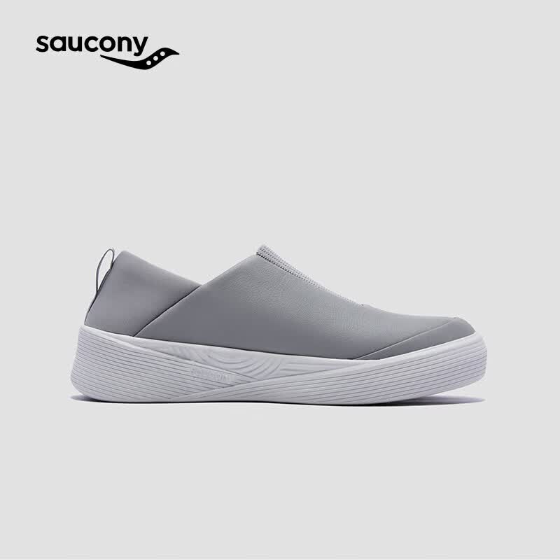 SAUCONY索康尼1898系列WHITE SL情侣通勤闲鞋舒适经典潮流运动鞋 灰色 43