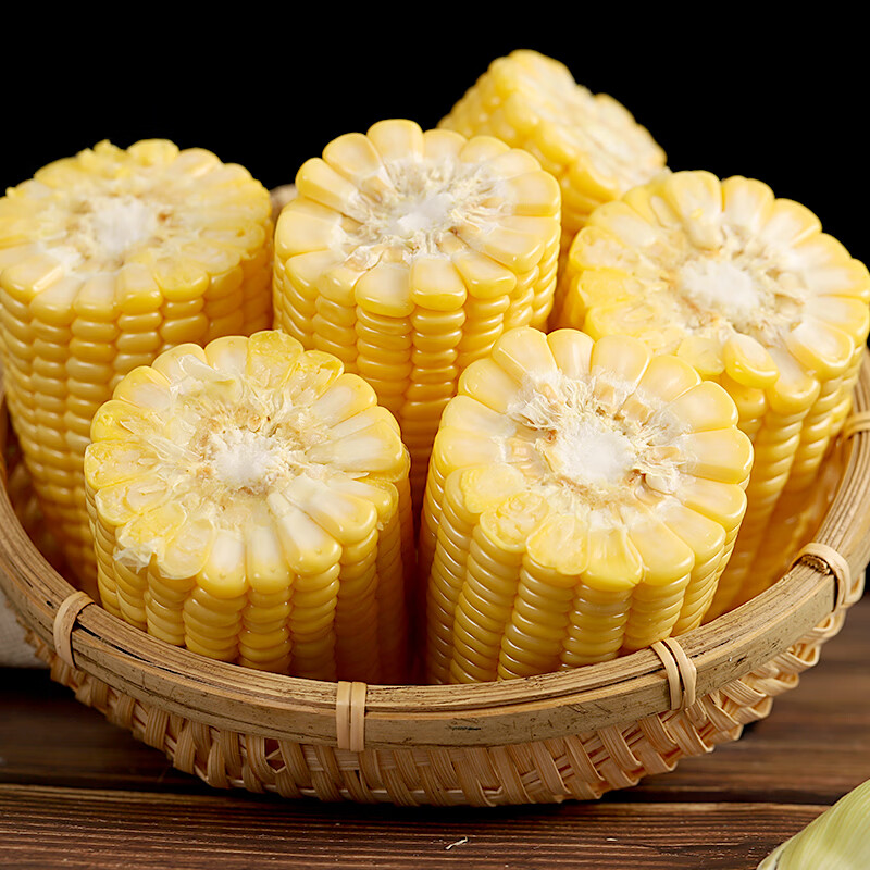 言片光云南水果玉米甜玉米新鲜采摘生玉米带壳玉米黄玉米 净重4.6+ 【约5-8根】 