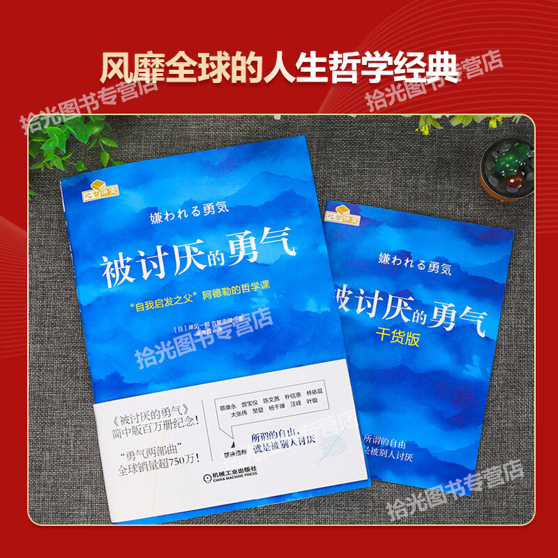 【官方正版 出版社直供】被讨厌的勇气 自我启发之父阿德勒的哲学课 心理学入门必读 京东图书 励志成功 【单册】被讨厌的勇气