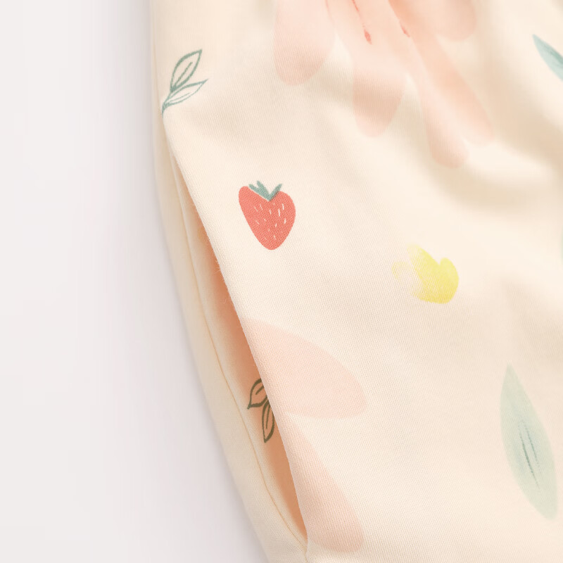 芬腾夏季新款女款睡衣纯棉薄款开衫短袖长裤可外穿大码家居服套装 FJ26921904虾色 XL 建议：125-145斤