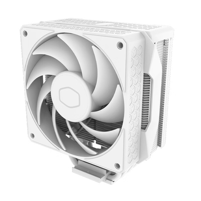 酷冷至尊（CoolerMaster）DT600白色 CPU风冷散热器 单塔6热管 小尺寸塔体/内存避让/铝鳍片 加大铜底/支持多平台