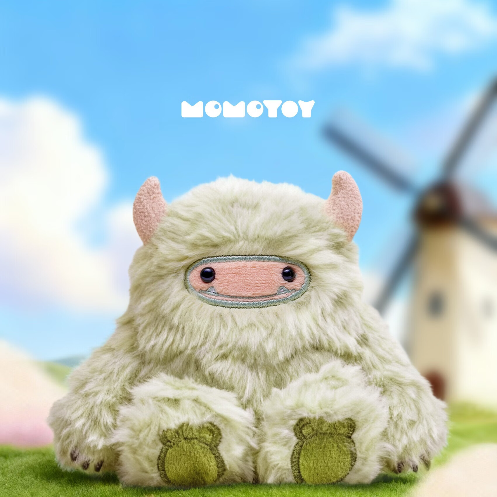 MOMOTOY墩墩兽系列潮玩盲盒挂件 抽象玩具玩偶 可爱摆件 搞怪生日 小礼物 随机1个 拍6发6个单盒 不支持7天无理由退换