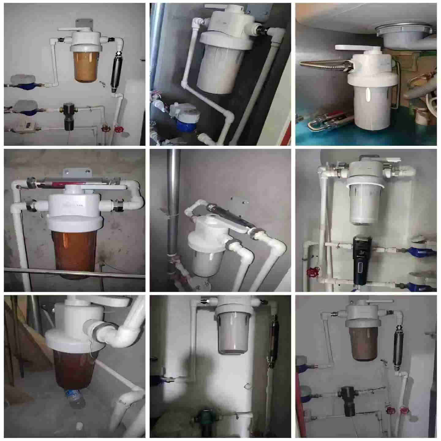 潜水艇大白瓶全屋无水压影响进水自来水前置过滤器PP棉/活性炭滤芯大流量大白瓶天池壶 W1前置净水瓶专用活性炭滤芯