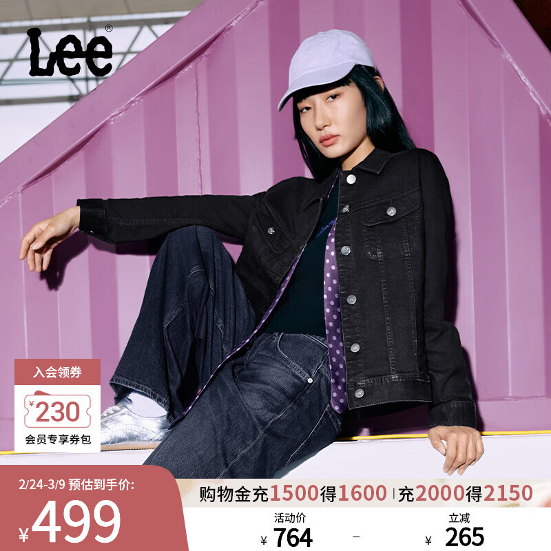 Lee��׼���;��䷭���ɫŮʿţ�мп��������г���LWT010853201 ��ɫ M 319Ԫ