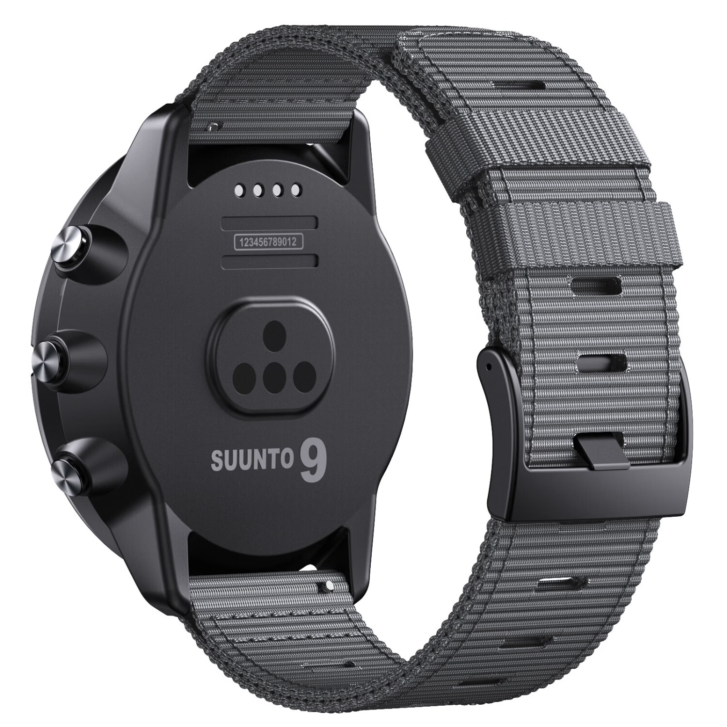 ENDUROBAND适用松拓7/9/9 Baro 松拓 Spartan 24mm尼龙表带透气表带运动腕带 灰色 颂拓-24mm宽接口