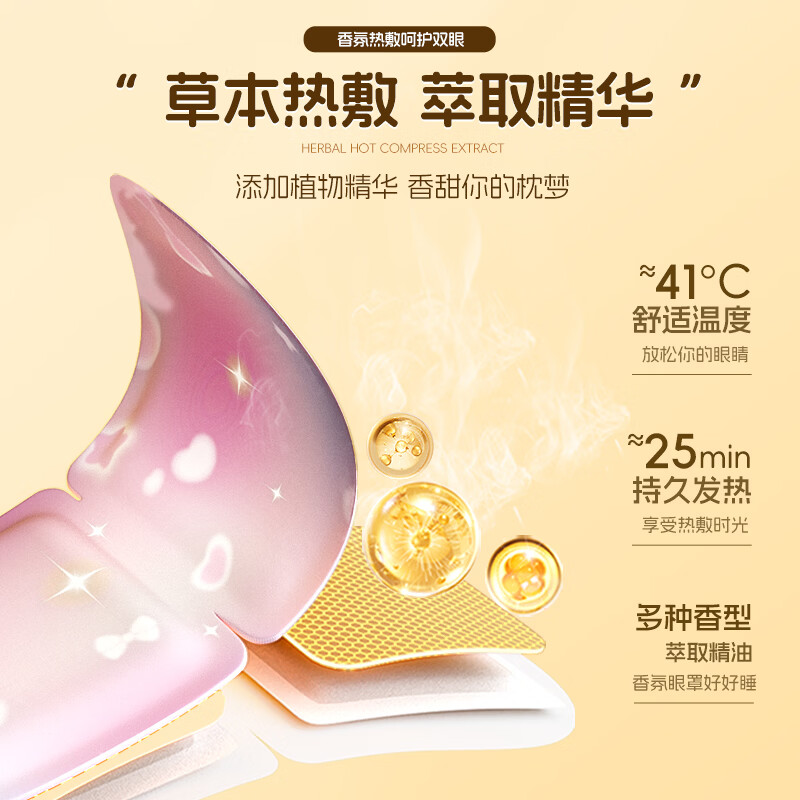 米卡博蒸汽眼罩热敷加热遮光睡眠眼罩自发热成人青少年学生男女通用 蓝莓香型30片【新升级炫彩卡通系列】