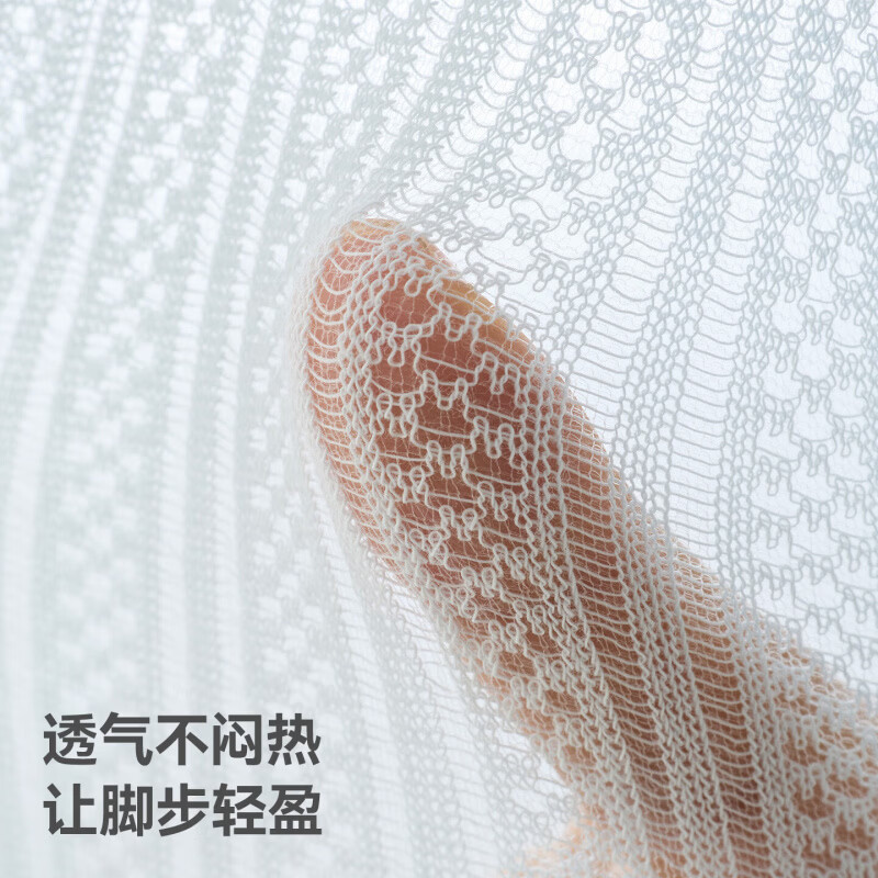 贝肽斯宝宝长筒袜婴儿袜子春夏季薄款防蚊袜网眼透气儿童过膝袜子 甜心粉意 【软糯透气 防蚊护膝】 3双 0-6月 【适合脚长6-8cm】