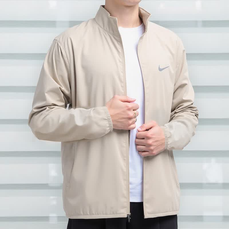 NIKE耐克外套男2026春季新款梭织防风夹克百搭休闲运动服潮流长袖上衣 FB7500-251 S