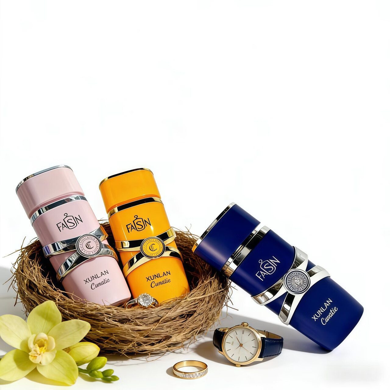 迅澜XUNLAN YARA 3-Piece Gift Set Woody Floral Ocean 20% Off 红色三色三种香味 3