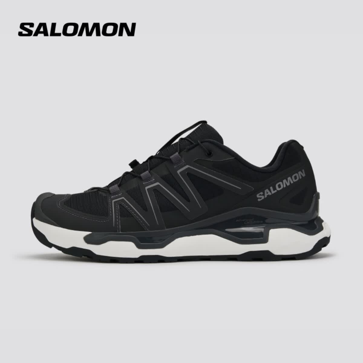 萨洛蒙（Salomon）男款 户外运动潮流休闲稳定抓地舒适透气运动休闲鞋 XC ROAM 沥青灰 491244 42 (UK8丨 42)