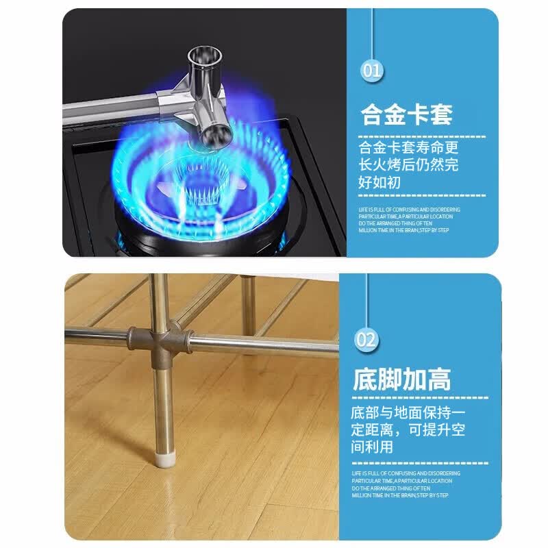 蜗家布衣柜家用简易衣柜大号加粗全钢架合金衣柜出租屋双人收纳挂衣柜 灰色条纹【长207cm-全合金接口】