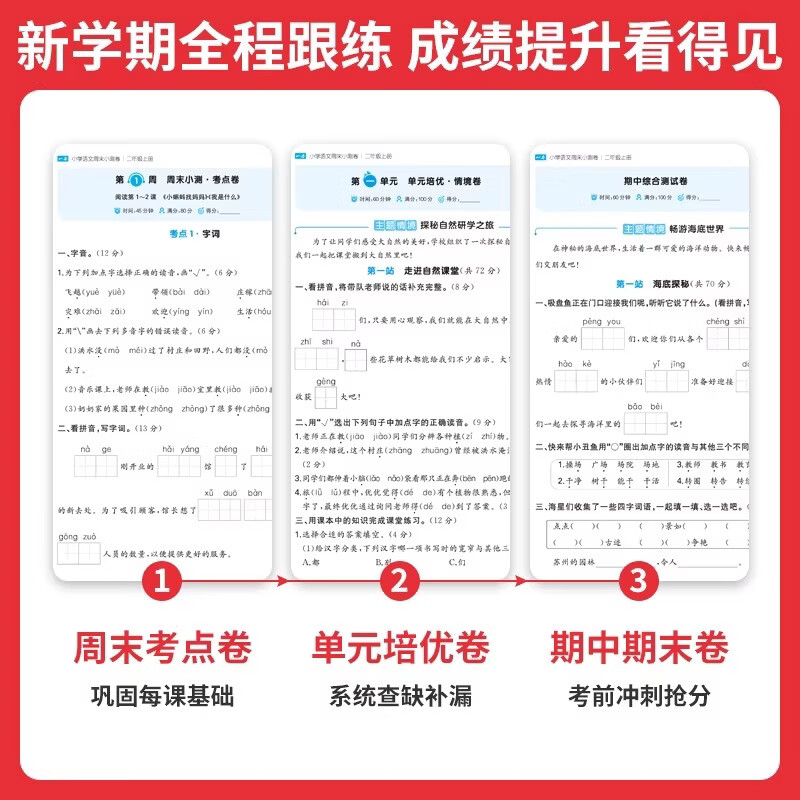 2026春一本周末小测卷小学语文数学英语一二三四五六年级下册语文数学英语人教版北师大版同步测试卷单元期中期末冲刺总复习真题卷子一周一测 4年级下 数学周末小测卷（人教版）