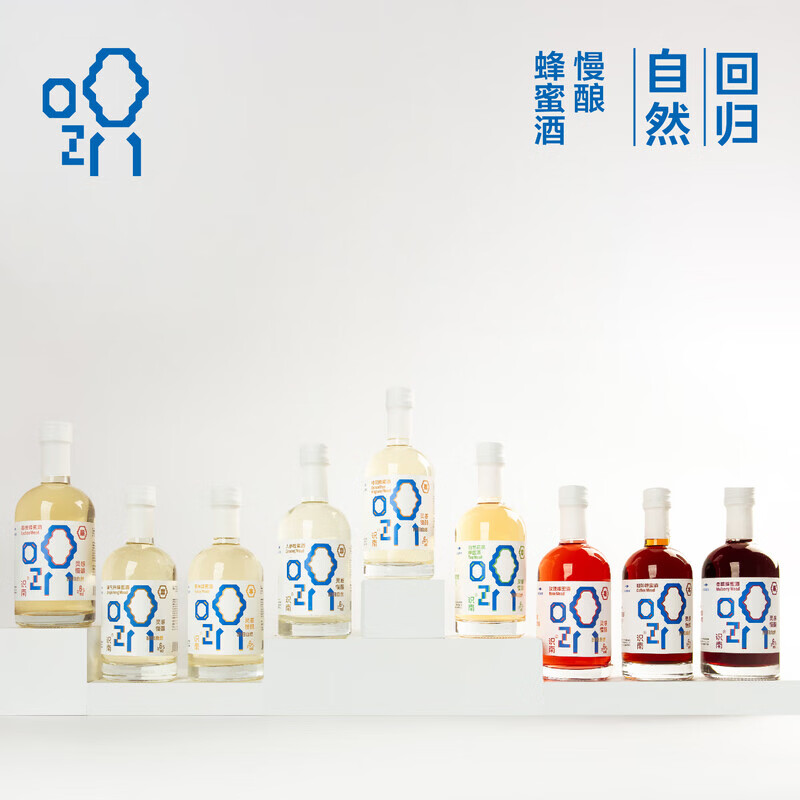 识南蜂蜜酒桑葚酒桑葚蜂蜜酒自然发酵女士微醺低度酒年货送礼礼盒装酒 玫瑰蜂蜜酒 330mL 6瓶 6度（送礼盒礼袋）