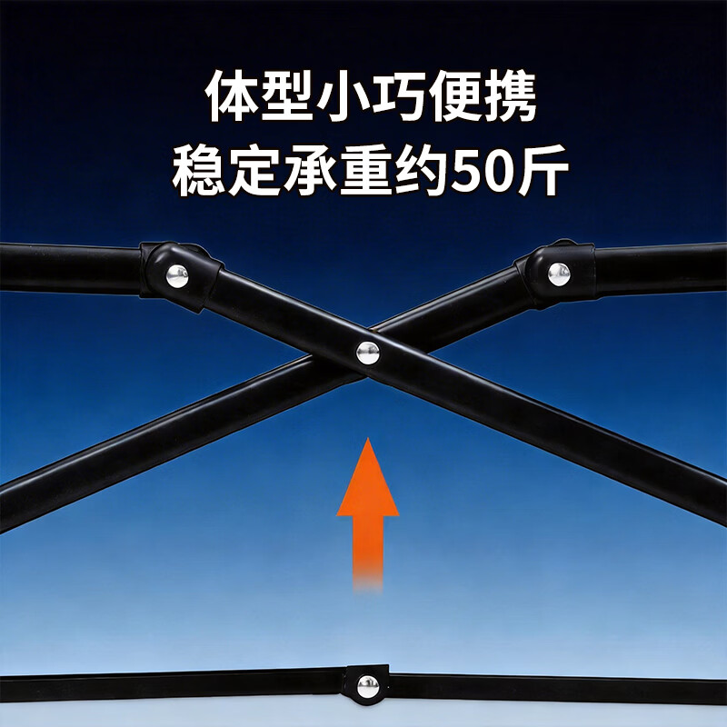 尚烤佳(Suncojia) 露营车 户外推车 野餐车 露营装备折叠露营 营地车 户外露营车 【特惠款】160L 曜石黑 万向实心轮