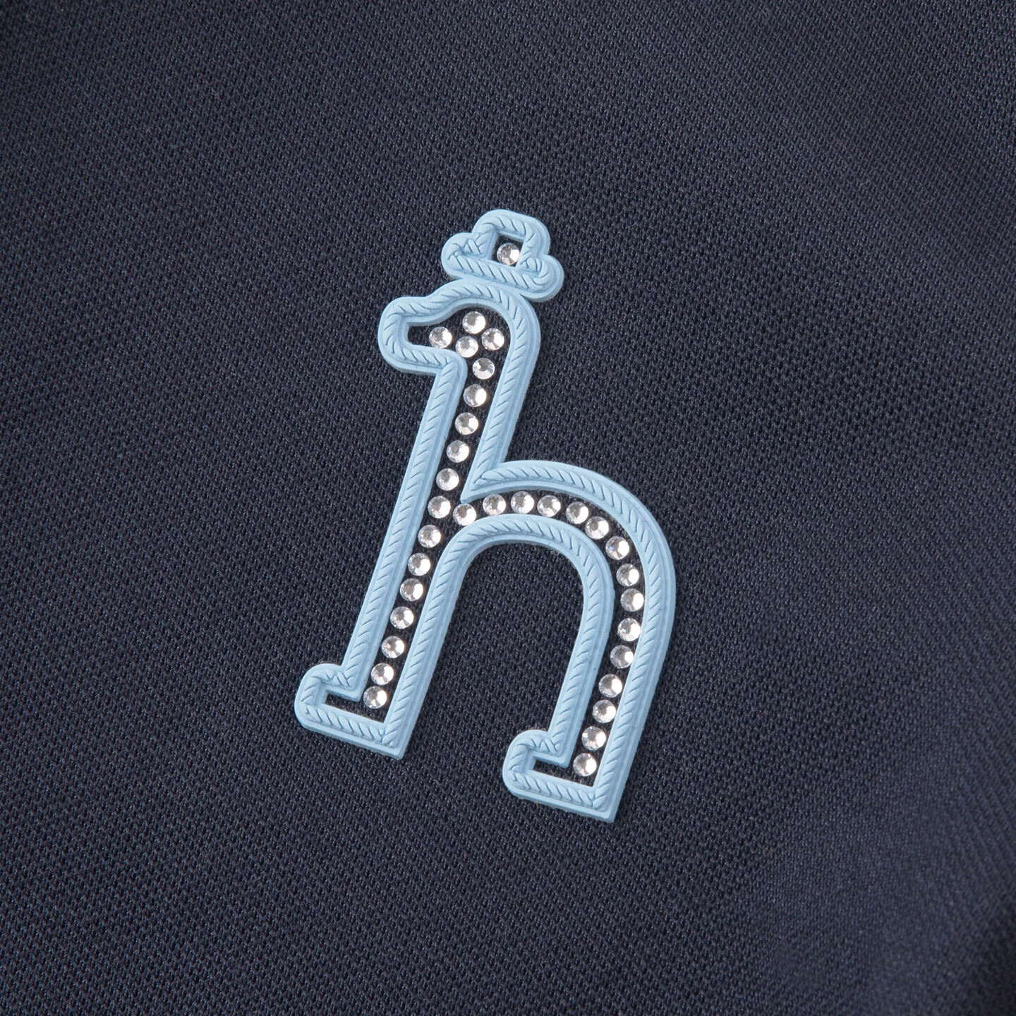 哈吉斯（HAZZYS）童装女童速干套装2026夏季新品大童学院风短袖polo衫儿童甜美短裙 藏蓝 130