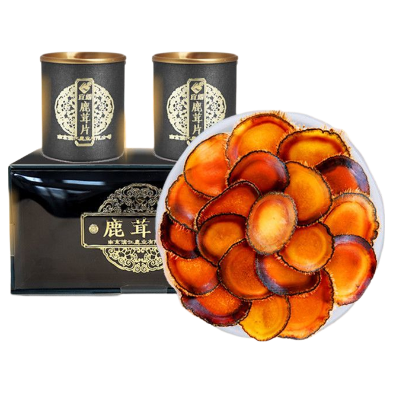 宜露鹿茸片全蠟片鹿茸血片新鮮鹿茸整支頭茬切片主角臘片泡酒 鹿茸全蠟片 6g*1盒