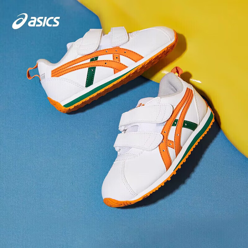 亚瑟士（asics）【奥莱特惠】秋季新款男女婴幼儿童宝宝鞋舒适软底学步鞋COTLA 110 28 内长17.5cm，脚长16.5cm