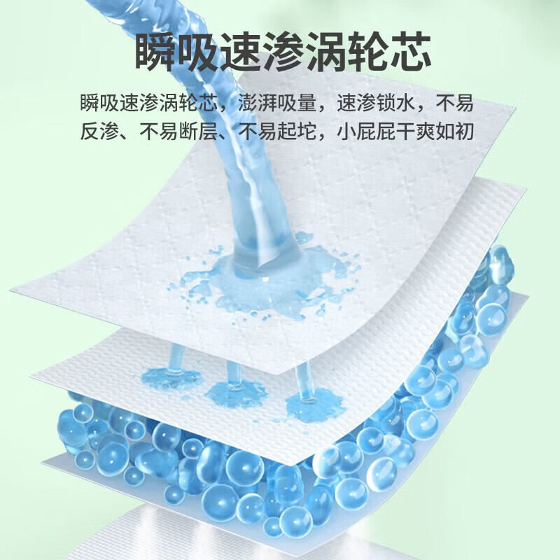 家得宝(homebaby)蚕丝蛋白 经典装 亲肤舒适拉拉裤干爽不紧绷纸尿裤通用婴儿尿不湿 纸尿裤 2XL码32片 (22-30斤)