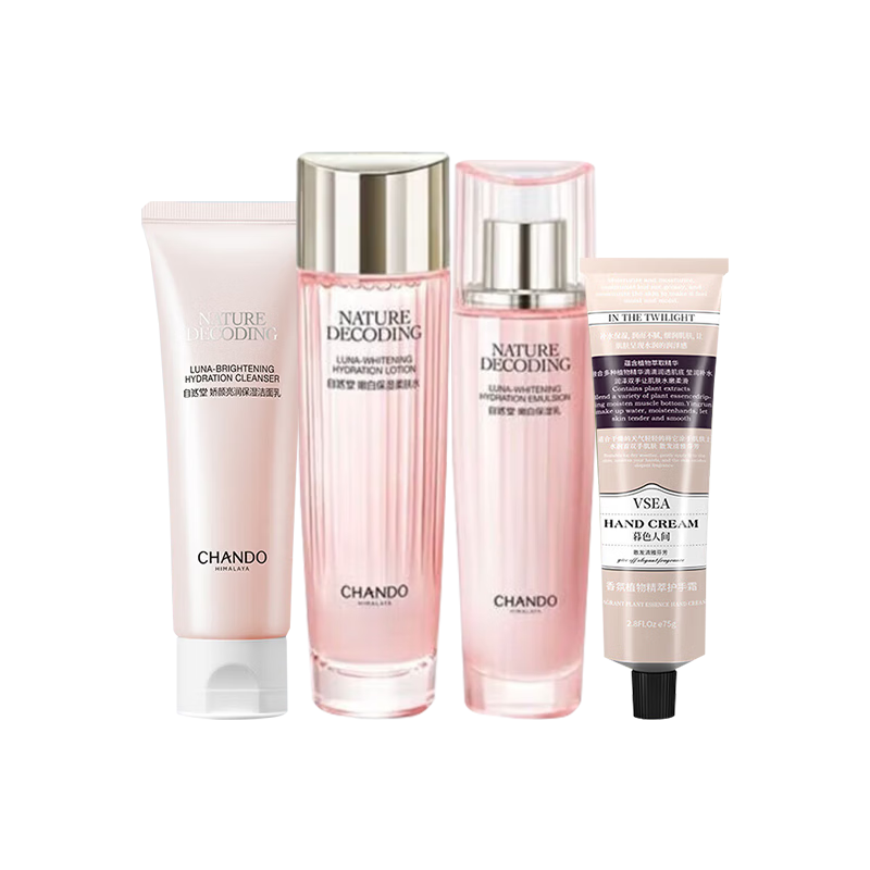 ���ڲ�������Ȼ�ý����۰�ˮ����װ���׵�����������ˮ��ʪ������ɫ�����ﻤ��Ʒ 4����-����+ˮ+��+��˪ ��α�ɲ�  ��һ���� 105.9Ԫ