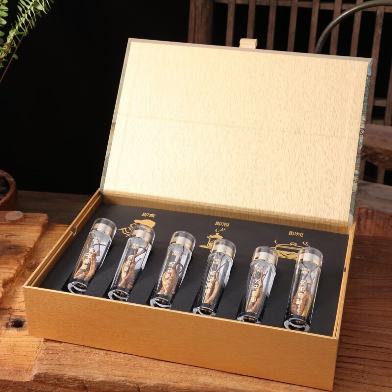 片仔癀冬虫夏草礼盒装 4根/克 头期虫草 送礼长辈滋补礼品 4000/6g/礼盒 京东折扣/优惠券