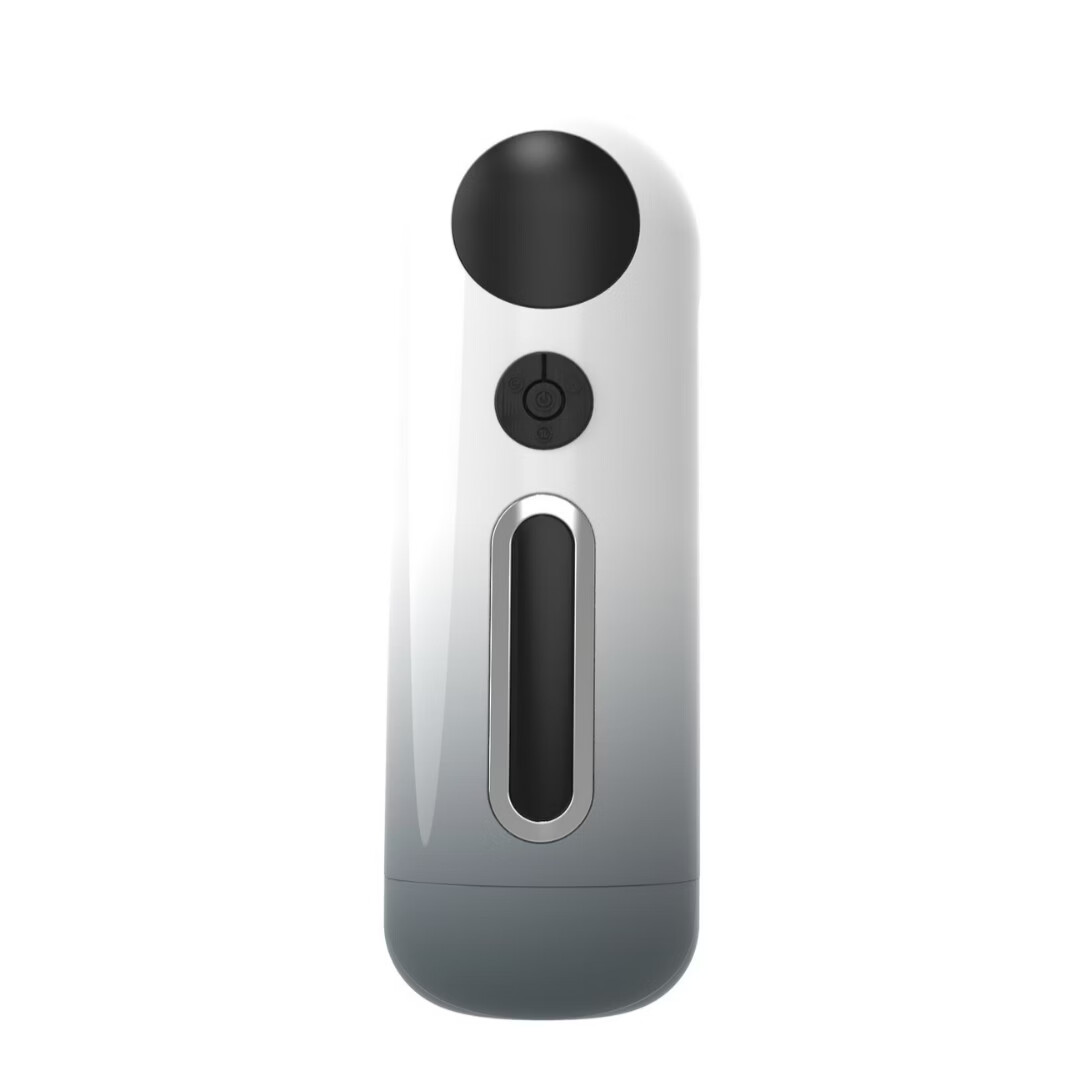 保密发货夹吸伸缩数显震动男用阴茎训练情趣用品新款智能飞机杯 单伸缩+加热款