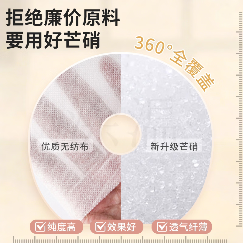 MRYU芒硝外敷乳房专用袋无水回奶宝断奶神器术后腹部消敷贴肿刀口敷袋 一个装【体验装】贵在运费