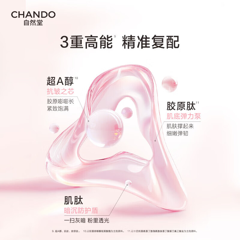 自然堂粉钻眼霜提拉紧致抗皱保湿舒缓淡细纹黑眼圈官方正品 18g  送同款精华10ml