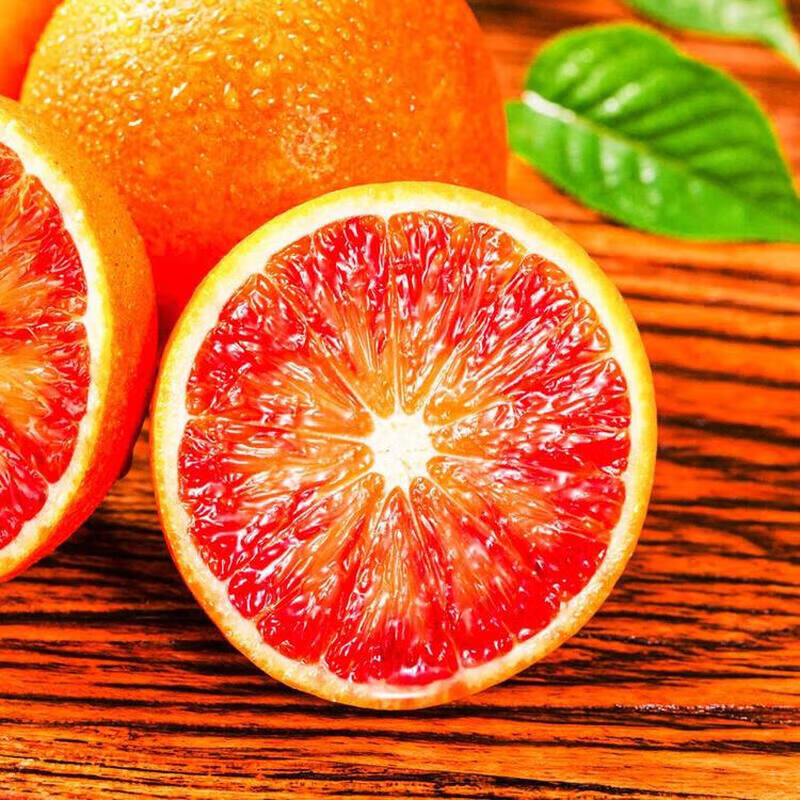 京农超现摘果冻血橙甜橙子当季新鲜孕妇水果红橙子塔罗科血橙橘桔子整箱 精品装5斤净重4.5斤【大果65-70mm】