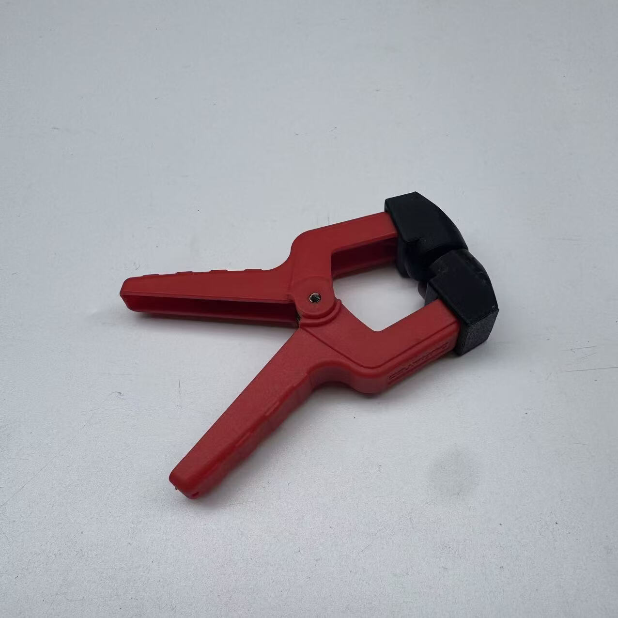 羽拳无患子固定夹开孔定位器手串方便工具红色 无患子开孔固定夹