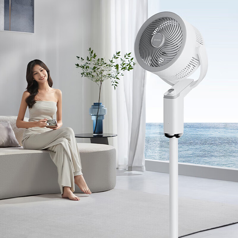艾美特（AIRMATE）【海贝Plus】空气循环扇家用节能静音台立三用自动摇头客厅宿舍办公室落地电风扇FA23-X209  【25米远距送风】加高丨加大